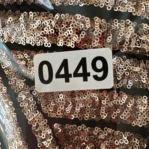 Women’s Dresses, Guess Black and Gold Sequined Dress. SZ S, Bodycon - Picture 3 of 3